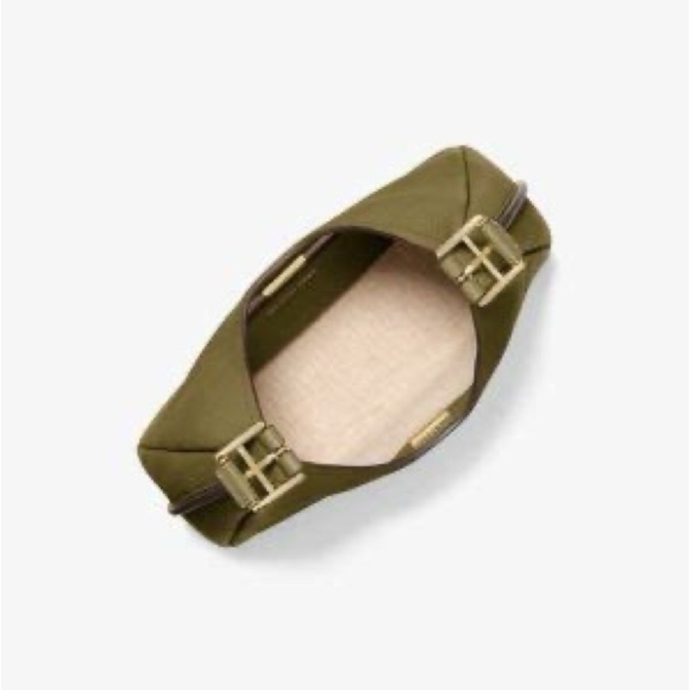 Michael Kors Safari Green Nolita Small Hobo Bag - Picture 3 of 12